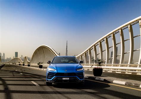 Rent Lamborghini Urus Blue 2022 In Dubai Aed 3000 Day