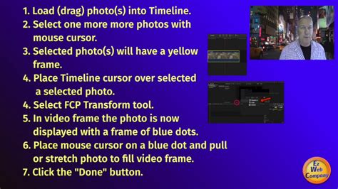 Final Cut Pro FCP Tutorial Add Edit Photos To Make A Video 2018