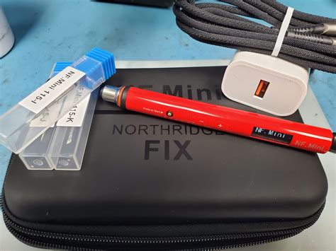 Portable Nf Mini Ver Soldering Pen New Red Limited Edition