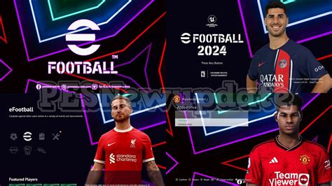 PES 2021 Menu EFootball 2024 NEON By PESNewupdate YouTube