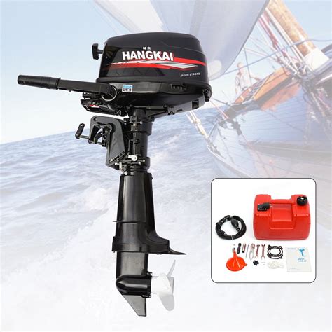 Hangkai Hp Stroke Outboard Motor Tiller Control Boat Engine With