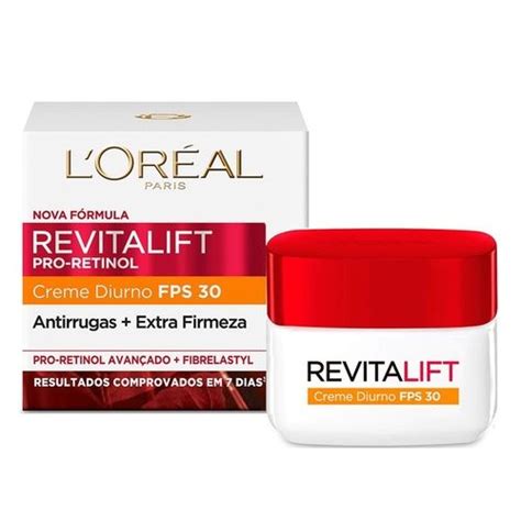 CREME ANTI IDADE FACIAL L ORÉAL PARIS REVITALIFT CREME DIURNO FPS30 49G