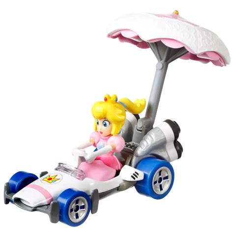 Hot Wheels Mario Kart Planörlü Araçlar Princess Peach GVD36 Limon Oyuncak