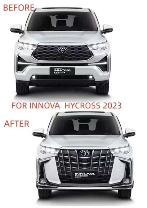 Jual Toyota Innova Zenix Bodykit Facelift Ke Toyota Alphard 2023