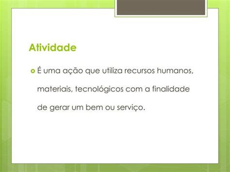 Custeio Baseado Em Atividades Abc PPT