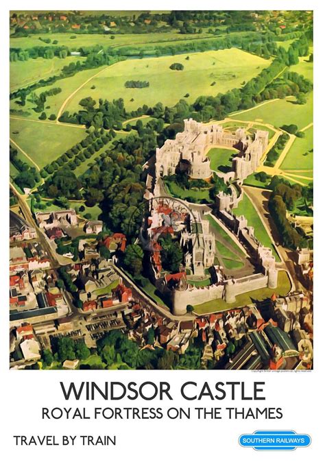 Windsor Castle Aerial View