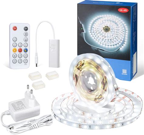 Lepro Led Strip M Set Dimmbar Warmwei Bis Kaltwei Led Streifen V