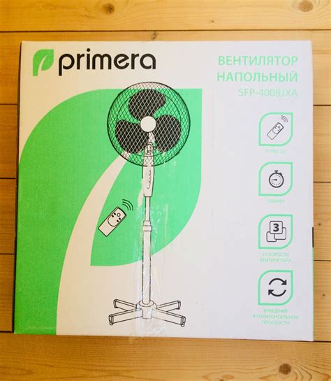 Вентилятор напольный Primera SFP-4008JXA | отзывы