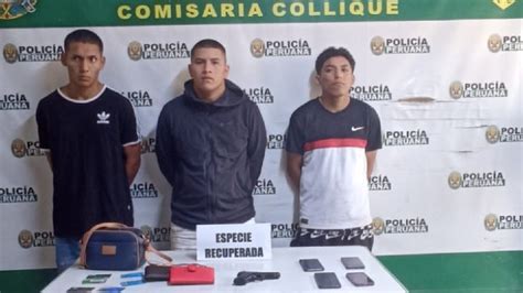 Comas Polic A Captur A Tres Integrantes De La Banda Los Terribles De