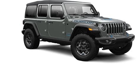 2022 Jeep Wrangler Unlimited Rubicon 4xe 4 Door 4wd Suv Standardequipment