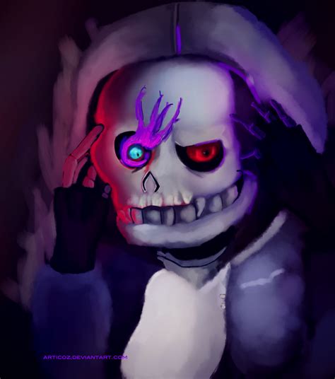 Murder Dusttale Sans By Articoz On Deviantart