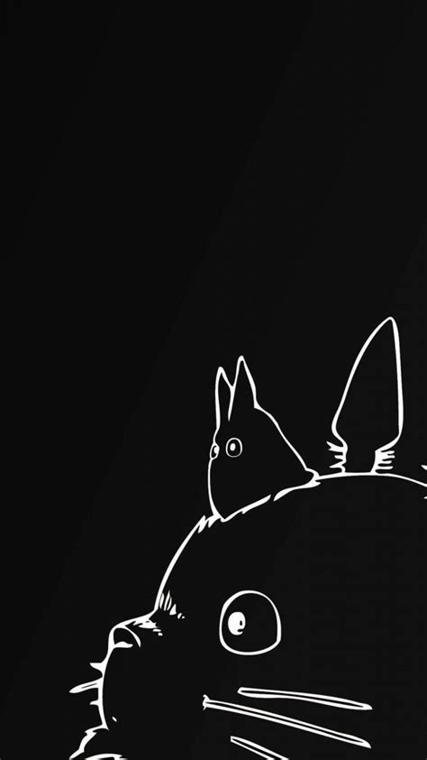 Totoro Minimalist Artwork Wallpapers - Wallpaper Cave