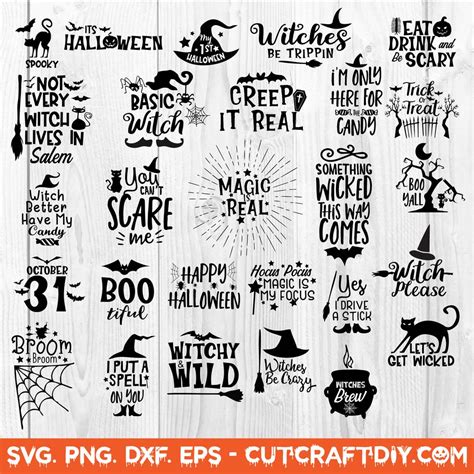 Free Svg Halloween Svg Bundle File Svg Png Dxf Eps Free