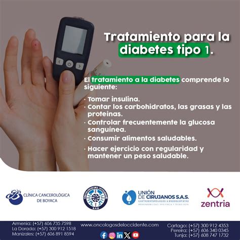 Tratamiento para la diabetes tipo 1 Oncólogos del Occidente S A S