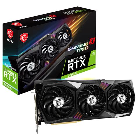 Msi Geforce Rtx Ti Gaming X Trio G Graphics Card Ldlc Year