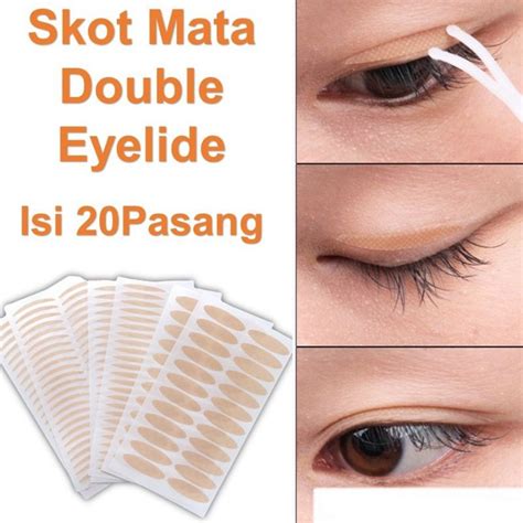 Jual Skot Mata Eyelide Pasang Double Eyelid Stickers Tape Pcs