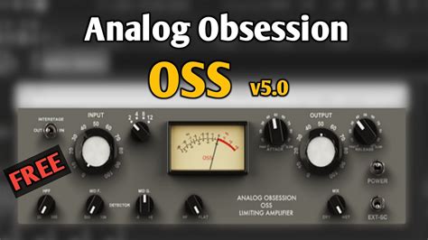 Analog Obsession Oss V Tested On Lead Vocal And Drum Kit Youtube