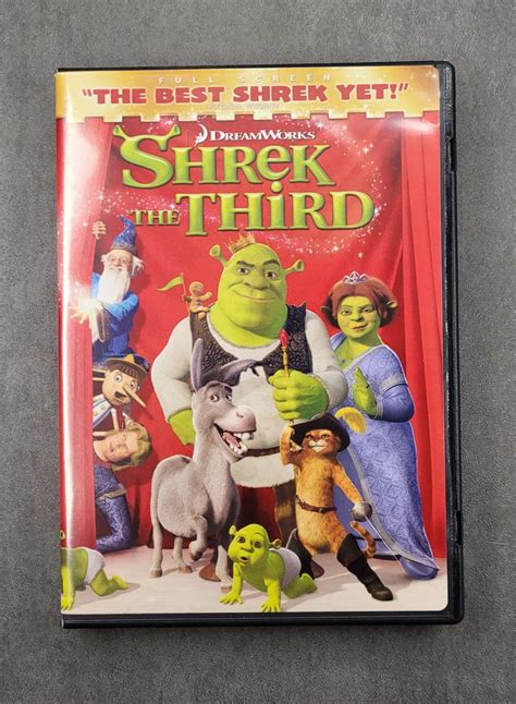 Shrek The Third Fullscreen DVDs EBay