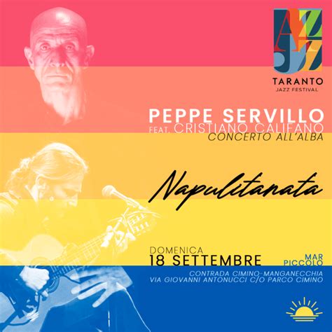 Taranto Jazz Festival Peppe Servillo Omaggia Napulitanata Corriere