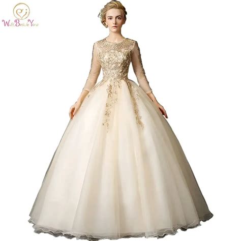 Aliexpress.com : Buy Walk Beside You Gold Quinceanera Dresses vestidos de 15 anos debutante Ball ...