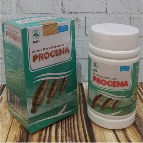 Jual PROCENA Kapsul Extra Ikan Gabuk Kutuk DIJAMIN ALSI DAN ORIGINAL