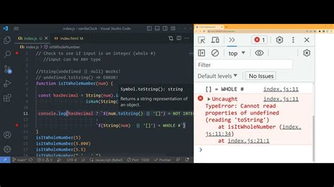 JavaScript Check Integer NaN Undefined Null String Constructor Vs