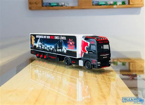 MAN TGX XXL Euro 6c Kühlkoffer Sattelzug 311007 Herpa Lkw Modelle