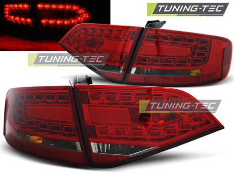 Led Upgrade Design R Ckleuchten F R Audi A B K Limousine Rot