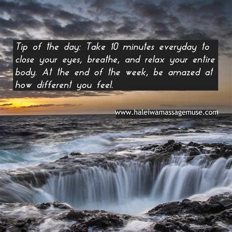 Achieve And Believe Llc Haleiwa Massage Muses Tip Of The Day