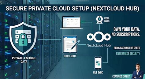 set  nextcloud hub  secure private file storage  elijahyf fiverr