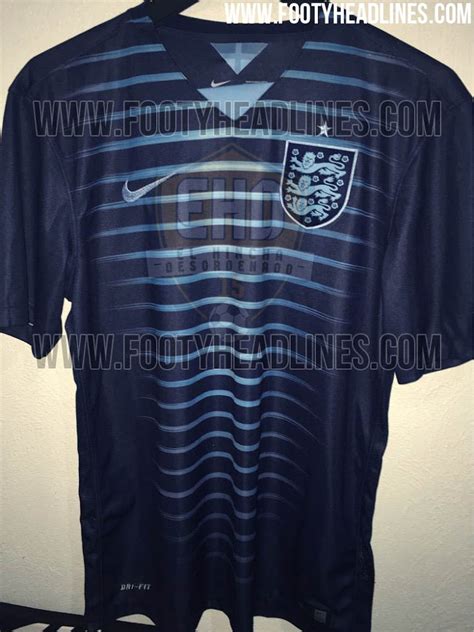 Nike England 2015 2016 Auswärts Trikot geleakt Nur Fussball