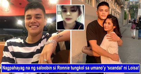 Ronnie Alonte Breaks Silence On Loisa Andalios Alleged Video Scandal Kamicomph