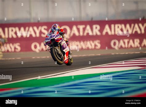 Th November Qualifying For Qatar Grand Prix Of Motogp At