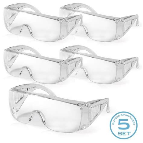 STAHLWERK Lunettes De Protection Lot De 5 Lunettes De Protection