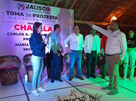Asume Carlos García la dirigencia del PRI en Chapala - Página Que Sí se lee