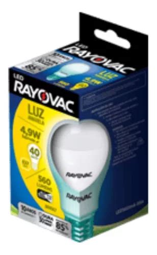 Foco Led Rayovac W Bulbo Color Blanco C Lido W Mercadolibre