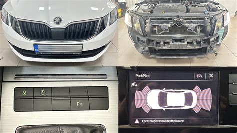 Instalare Senzori Parcare Skoda Octavia 3 Facelift Fata Spate Originali