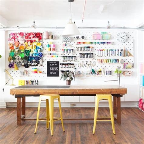 30 Artsy Craft Room Ideas And Decorations Artmyideas Art Studio At