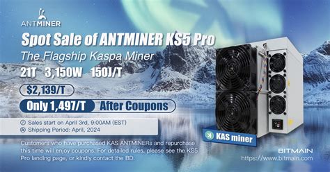 Bitmain Antminer KS5 Pro Official Bitmain Store