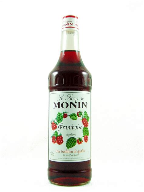 Sirop Monin Framboise L Boissons Du Monde