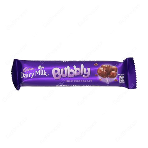 Cadbury Dairy Milk Bubbly Milk Chocolate 28 G Buy Online