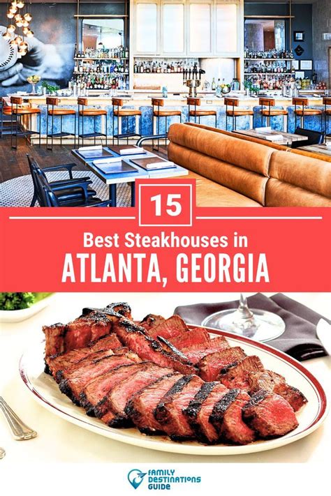 Best Steakhouses In Atlanta Ga Atlanta Restaurants Atlanta Best