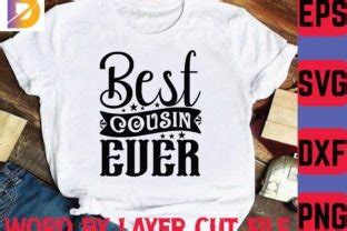 Best Cousin Ever Svg Graphic By Dimransa320 Creative Fabrica