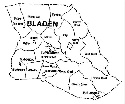 Bladen County Land Maps