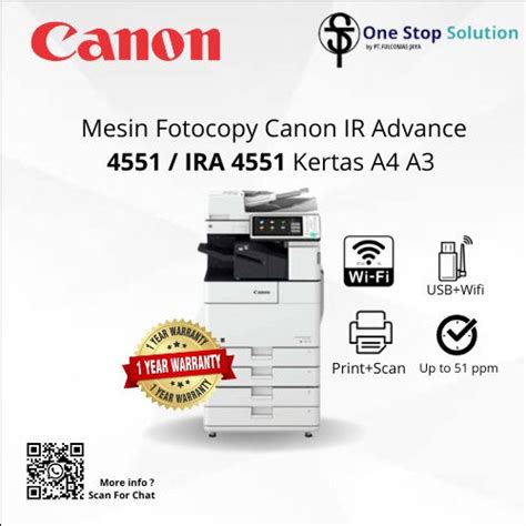 Jual Mesin Fotocopy Canon Ir Advance Ira Kertas A A Gear