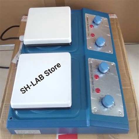 Promo Hot Plate Stirrer Analog 2 Tungku Hotplate Magnetic Stirrer 2 Sisi Kota Bekasi SH LAB