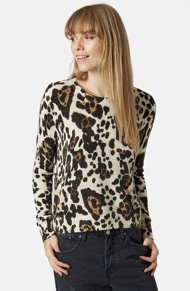 Topshop Leopard Print Sweater Nordstrom Leopard Print Sweater