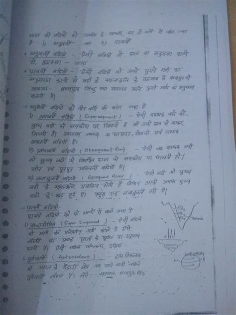 Aastha IAS BPSC Mains Hindi Geography Handwritten Class Notes