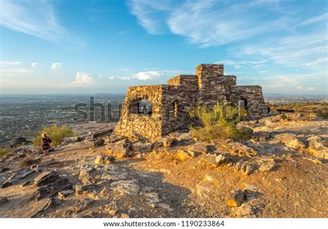 Dobbins Lookout Phoenix Arizona Built Atop Stock Photo 1190233864 ...