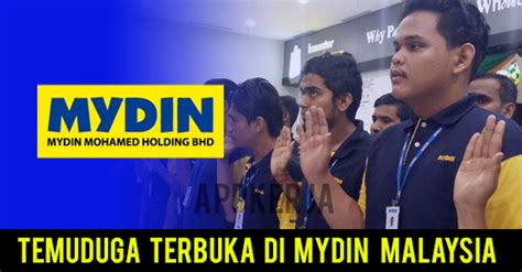 Temuduga Terbuka Mydin Mohamed Holding Bhd Tahun Appkerja Malaysia